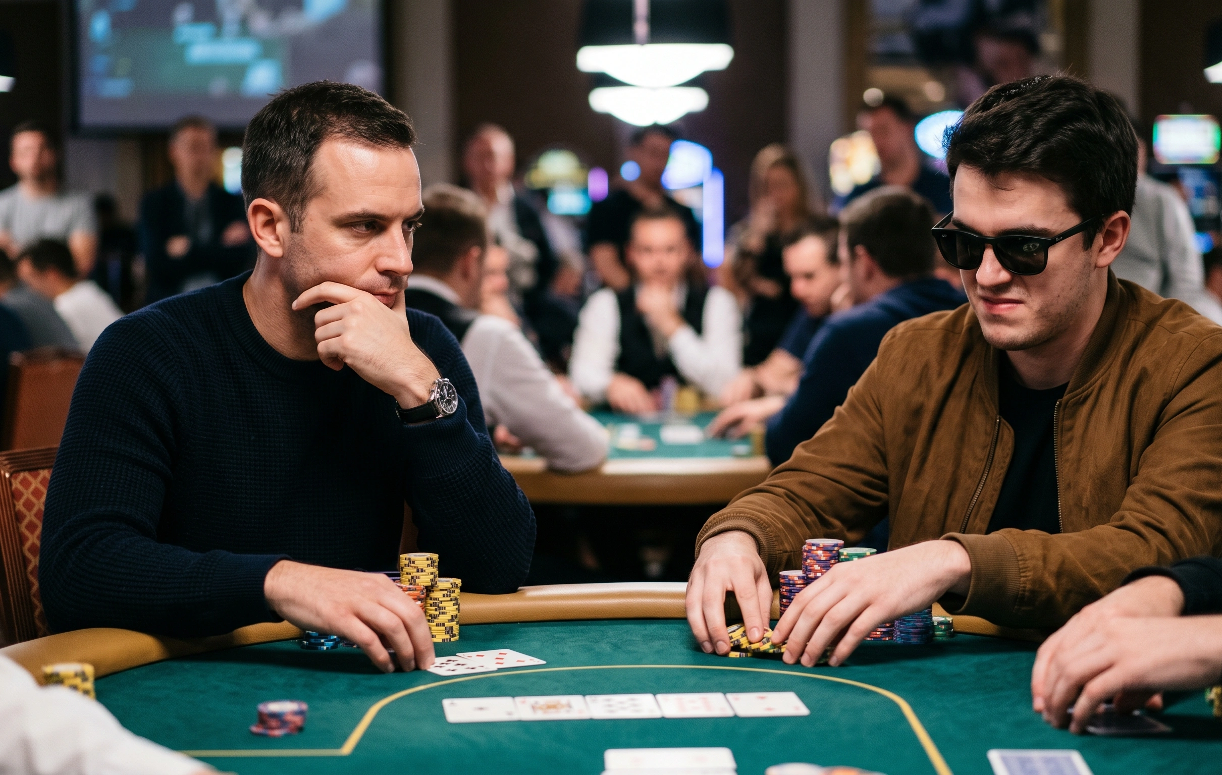 เทคนิคอ่านจังหวะการเล่น Poker: วิธีจับ Bluff แบบผู้เล่นมือโปร