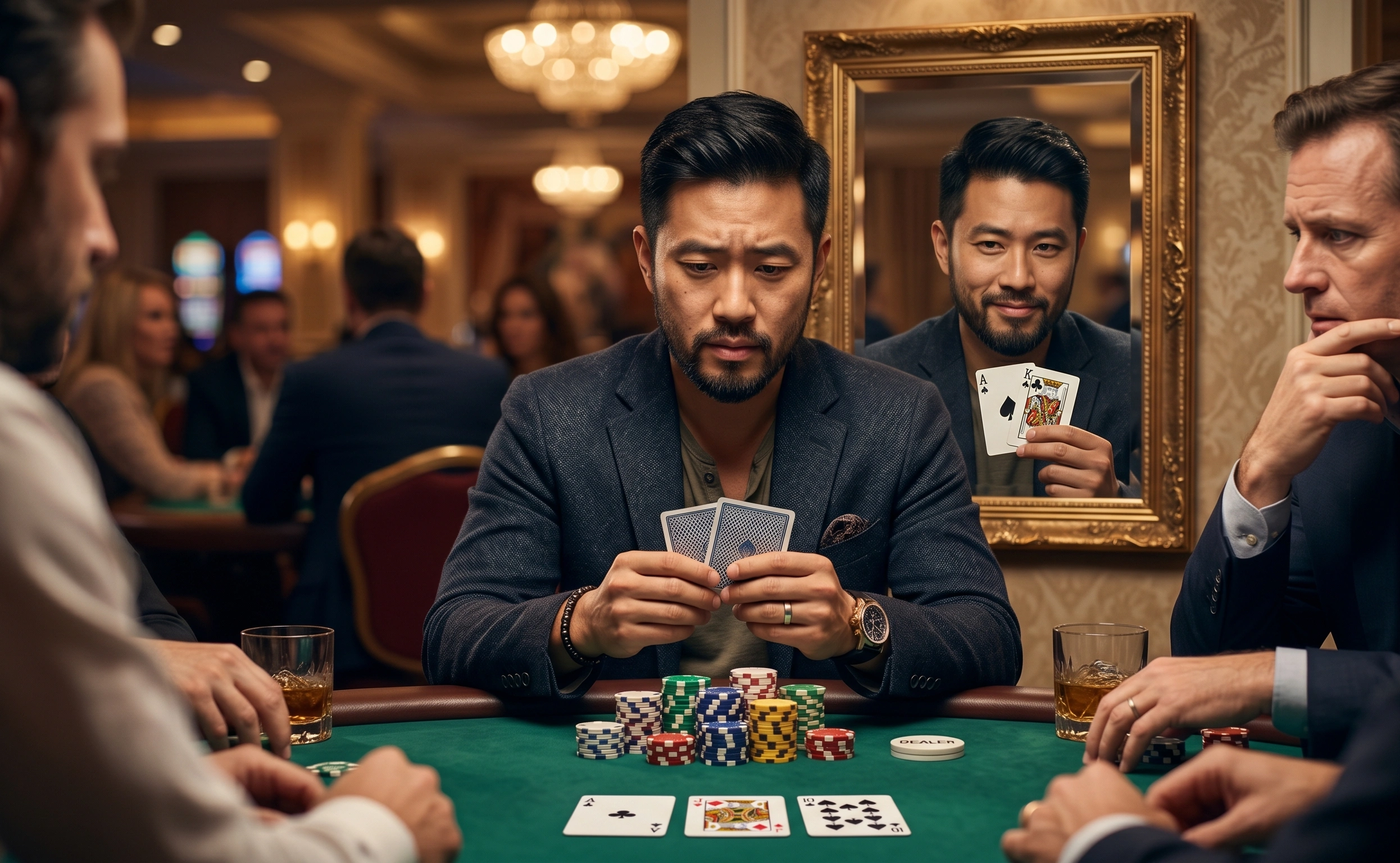 Reverse Tell ใน Poker: หลอกคู่ต่อสู้ให้คิดผิดเกี่ยวกับไพ่คุณ